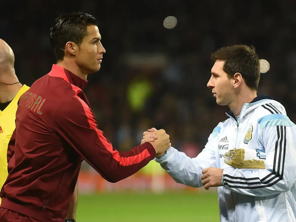 Ronaldo and Messi