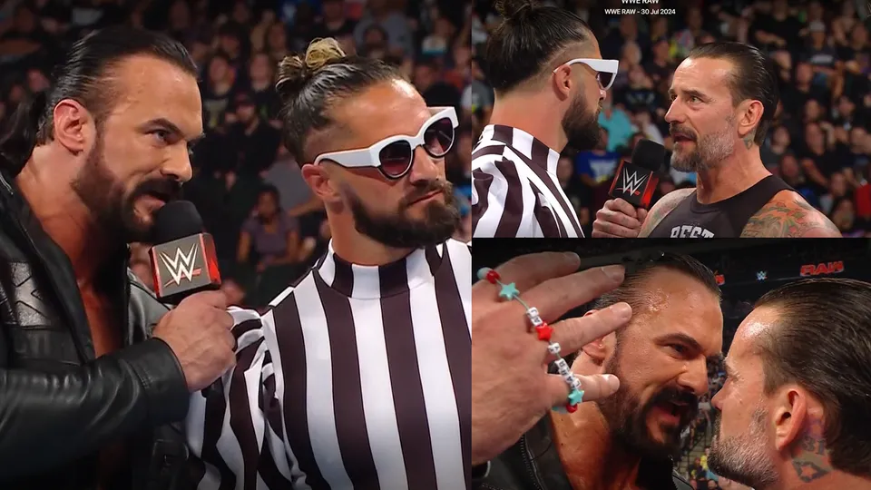 WWE: Seth Rollins laid out the rules for the match between Drew McIntyre and CM Punk at SummerSlam. The visionary claimed that the only rule of the match was that all shots would be called by him.