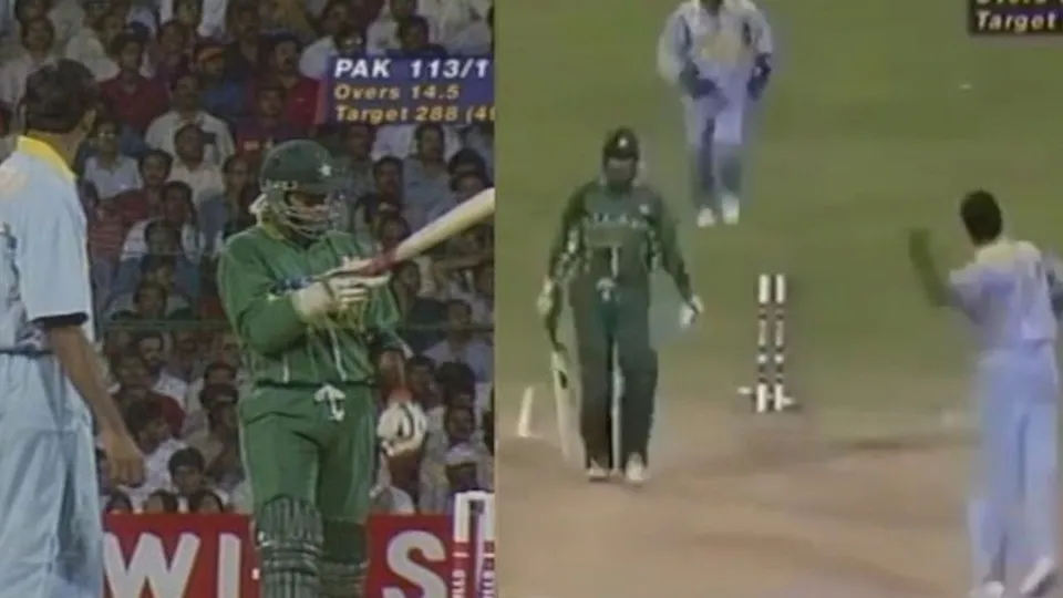 India vs Pakistan in 1996 WC (Source: X)