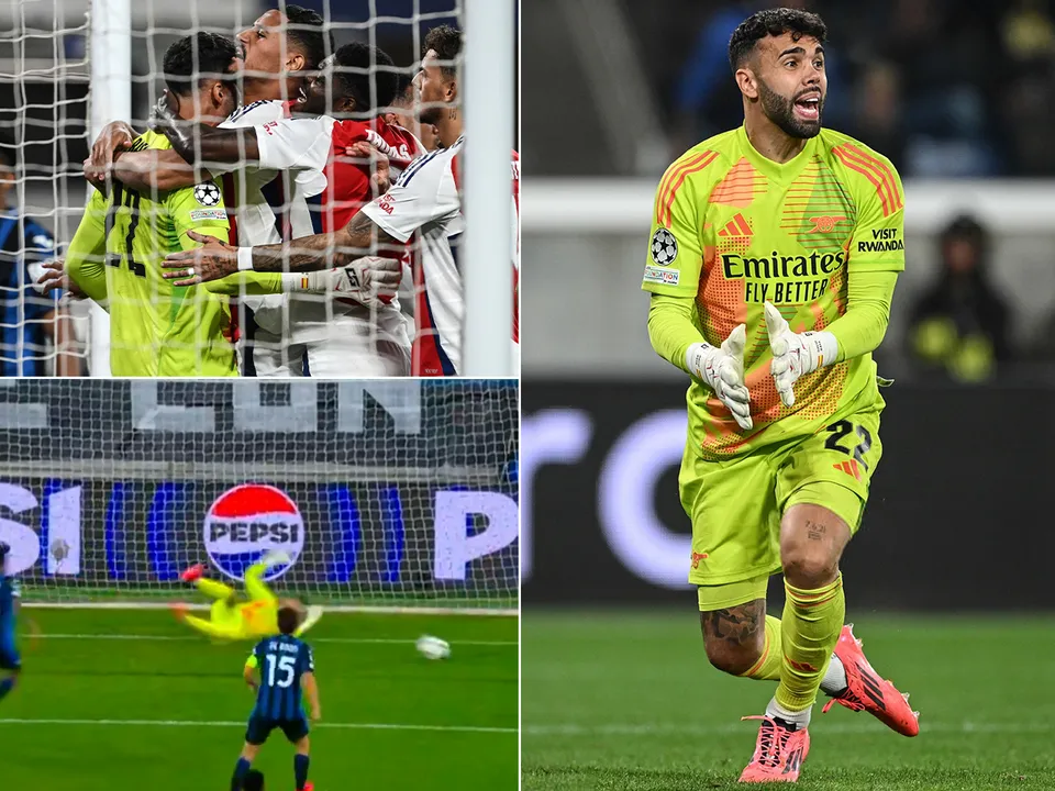 David Raya double save