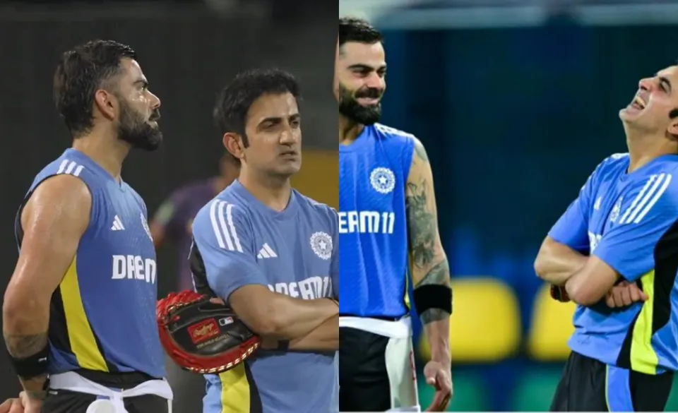 Virat Kohli and Gautam Gambhir