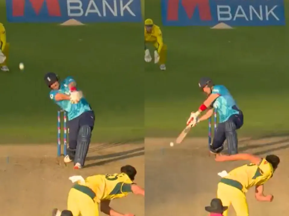 Liam Livingstone and Mitchell Starc(Source: X)