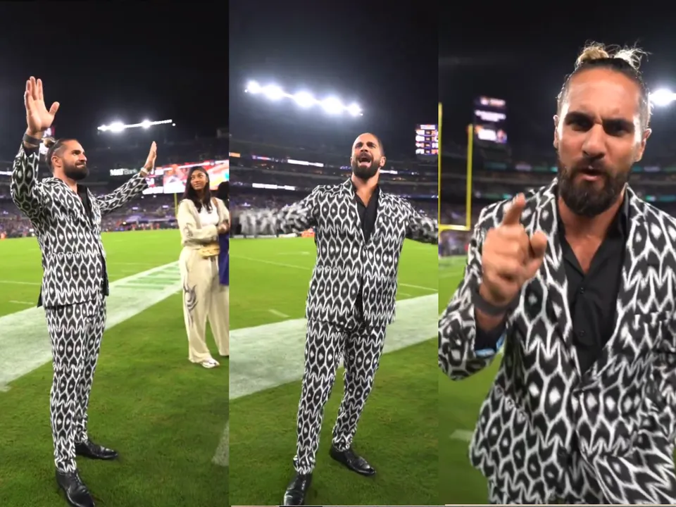 WATCH: Crowd singalong for WWE's Seth Rollins' theme at NFL game
