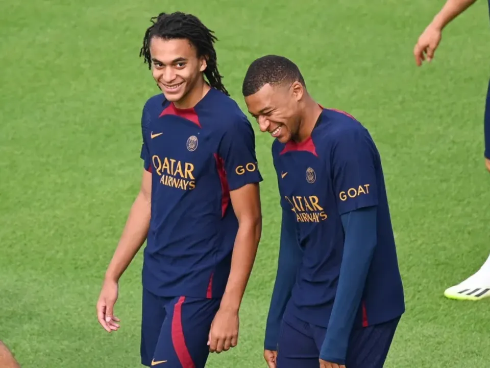 Ethan Mbappe and Kylian Mbappe
