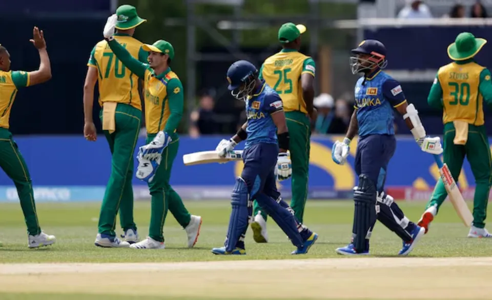 South Africa and Sri Lanka 