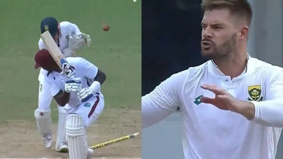 Jason Holder and Aiden Markram (Source: X)