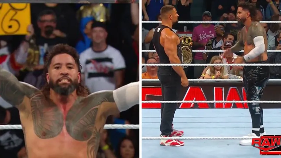 WATCH: Jey Uso wins Fatal 4-way match on WWE Raw, sets match with Bron Breakker for Intercontinental Championship
