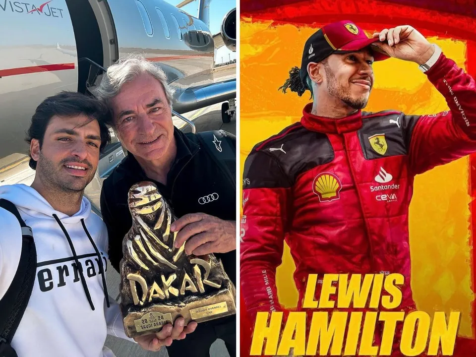 Sainz Hamilton(Instagram)