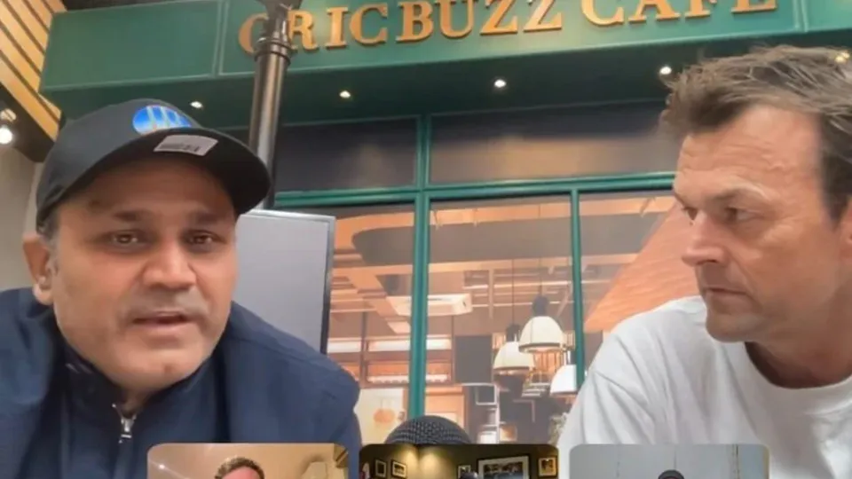 Virender Sehwag and Adam Gilchrist (File Photo: X) 