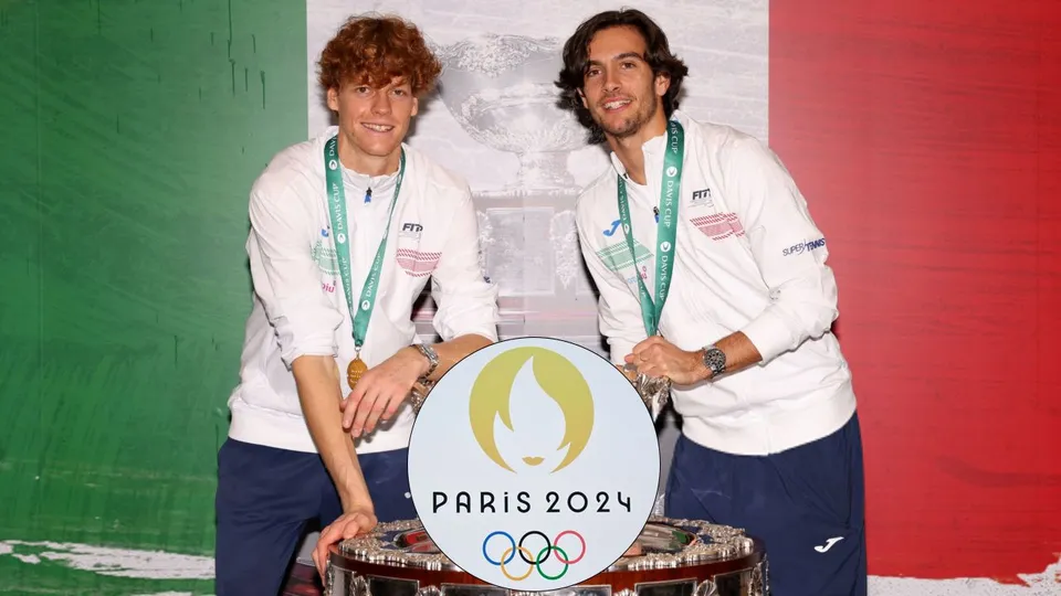 Jannik Sinner & Lorenzo Musetti (Source: X)