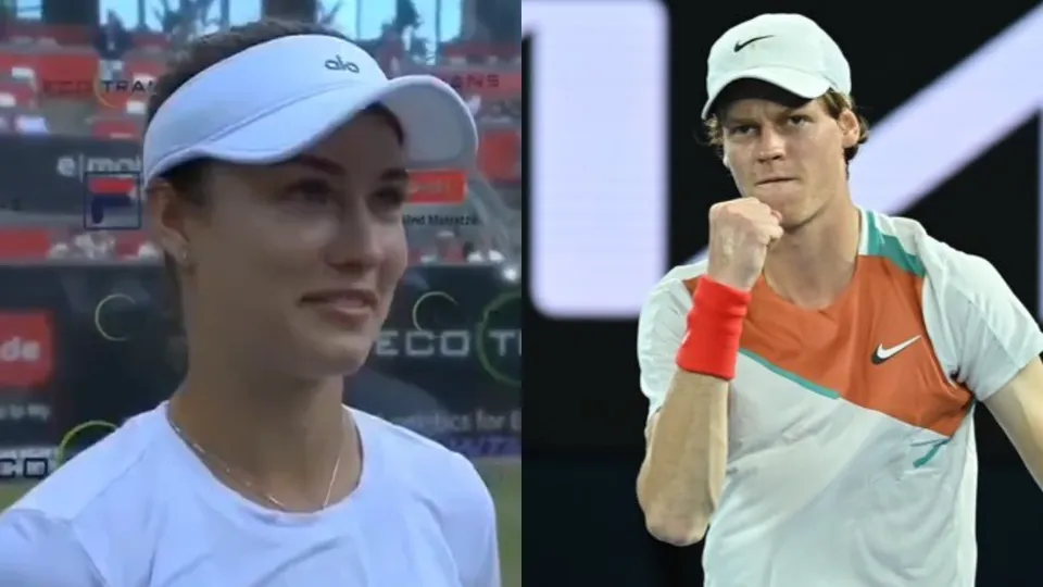 Anna Kalinskaya and Jannik Sinner (Source: X).png