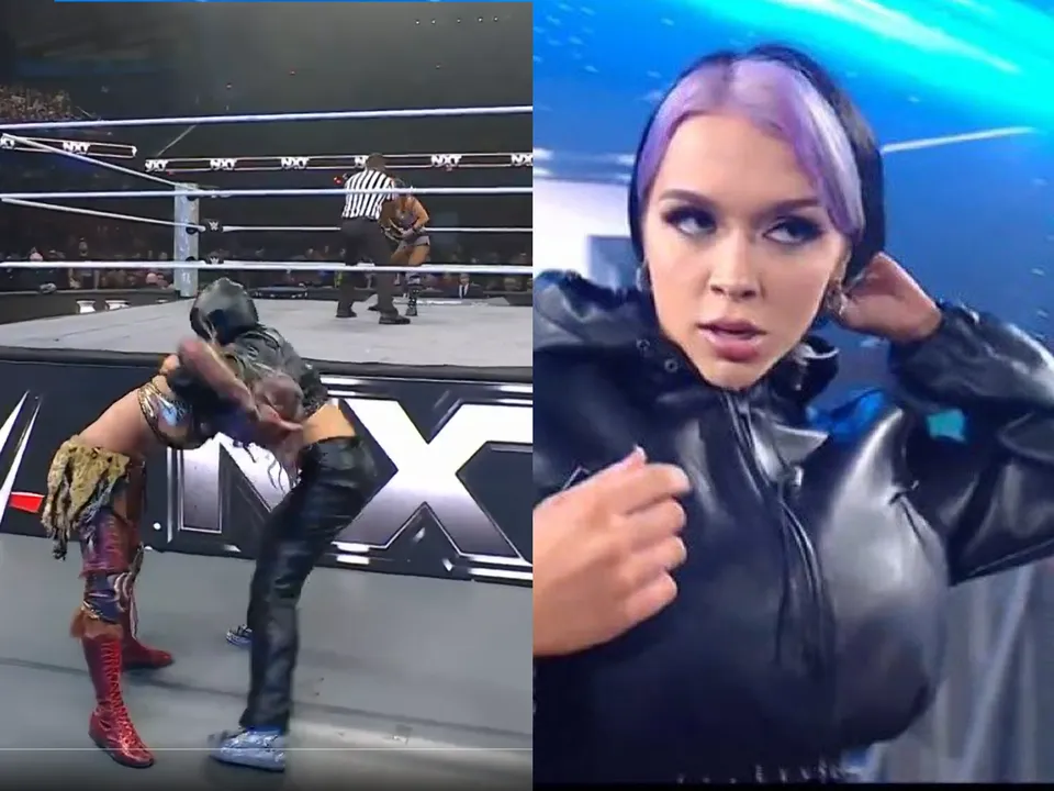WATCH: Cora Jade returns, assists Roxanne Perez against Giulia at NXT CW Premiere