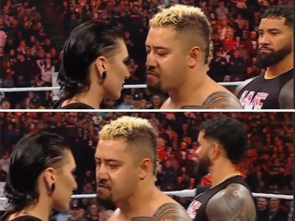 WATCH: Fans recognize the first instance of Jey Uso falling for Rhea Ripley