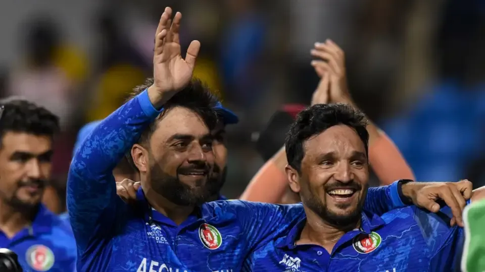 Afghanistan beat Bangladesh in Super 8s (Source: X)