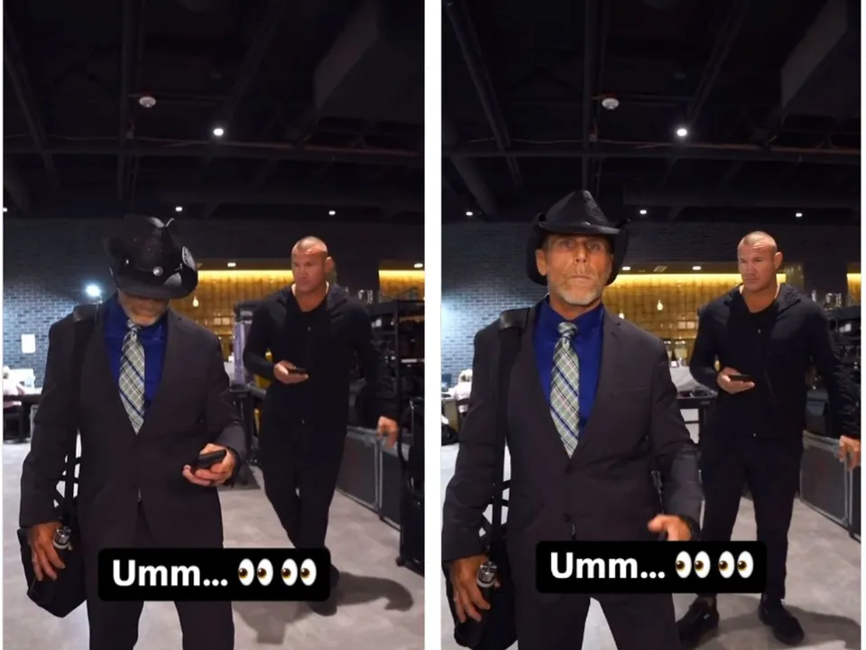 WATCH: Shawn Michaels ignores Randy Orton ahead of WWE NXT