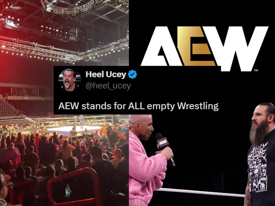 'AEW stands for All Empty Wrestling' - Fans react to empty stands on AEW Dynamite