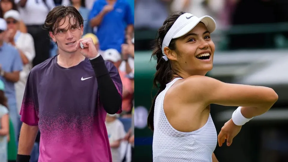 Jack Draper & Emma Raducanu (Source: X)