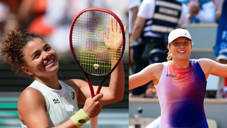 Jasmine Paolini and Iga Swiatek (Source: X)