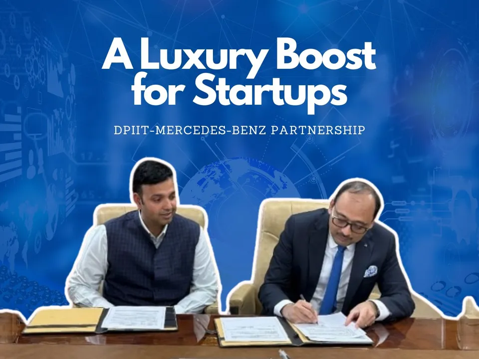 DPIIT and Mercedes-Benz India Join Forces: What's in for Startups