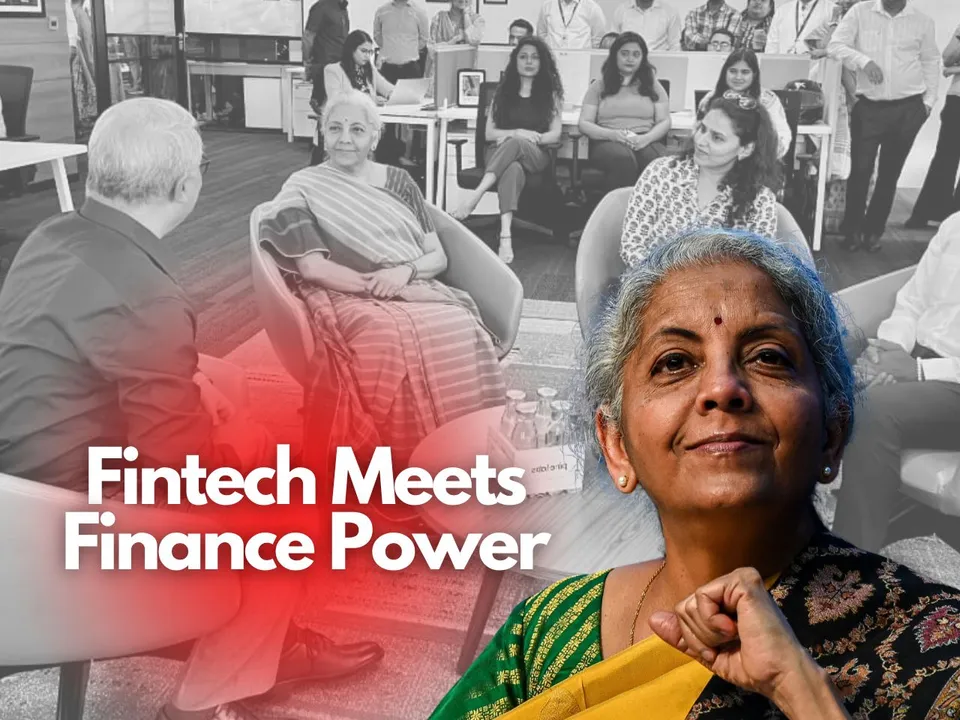 FM Sitharaman Visits Pine Labs To Mark The Role of Fintech in India’s Digital Growth