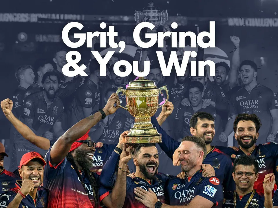 How RCB’s Long-Awaited IPL Victory Mirrors the Grit and Grind of Indian Startups