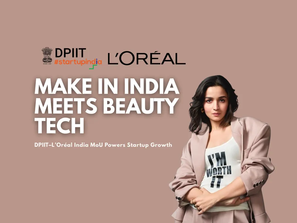 DPIIT–L’Oréal India MoU