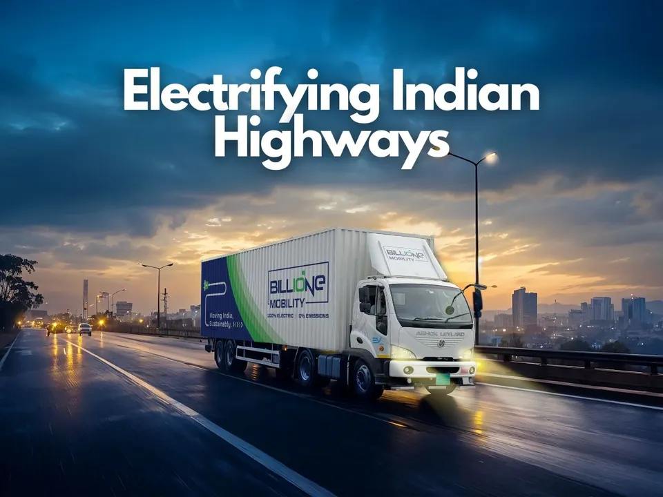Indias EV Freight Revolution Begins