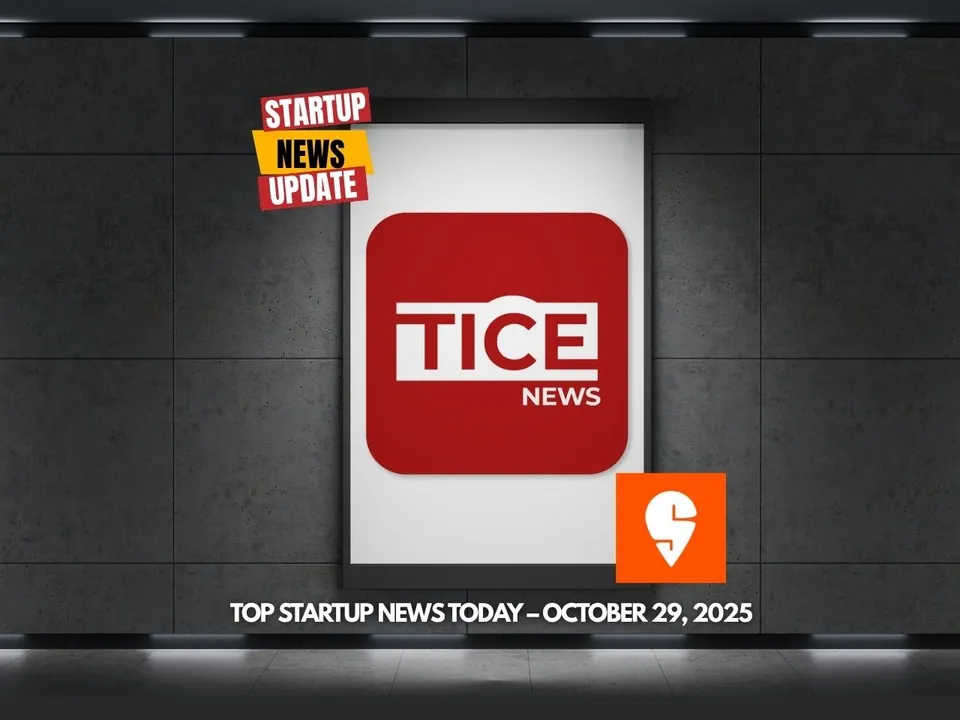 Top Startup News Today 29th Oct