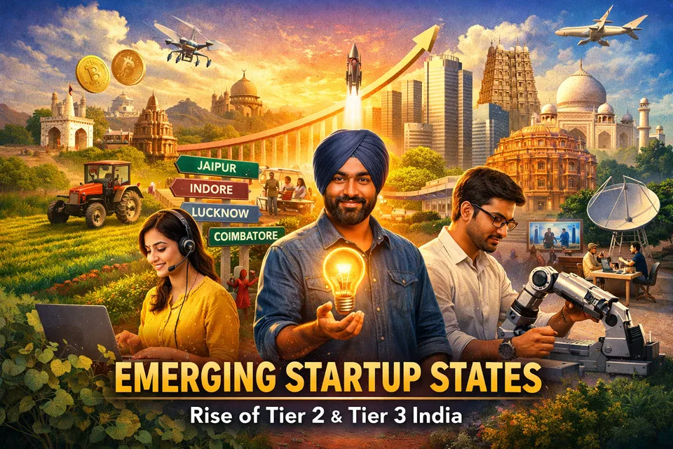 India’s Startup Story Enters a New Phase as Tier-2 and Tier-3 Cities Rise