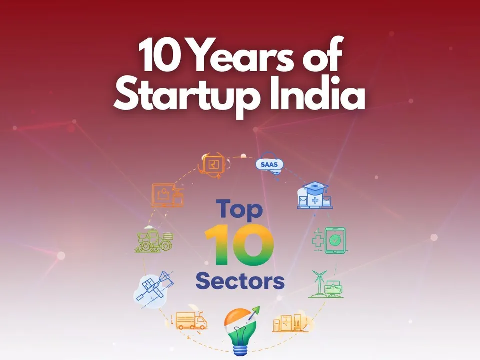 Startup 10 Top Sectors