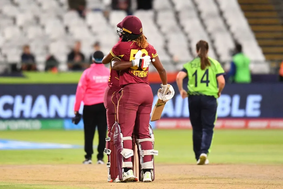 Hayley Matthews (R) and Aaliyah Alleyne