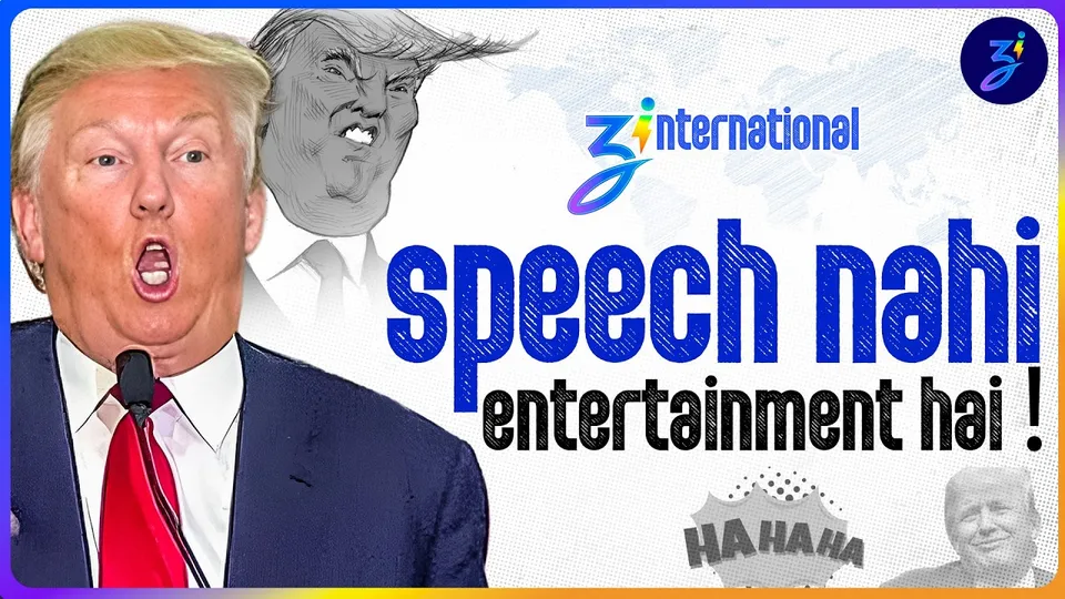 donald trump speech breakdown | pm modi Israel visit | zinternational ep.9