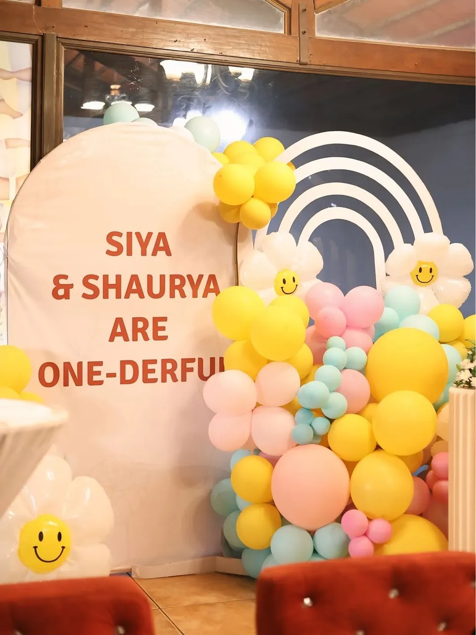 Siya & Shaurya, Our Tiny Tornadoes Are Officially ONE!♥️#MommyDaddyLoveYouSoMuchSiya’s Dress- @t (7)