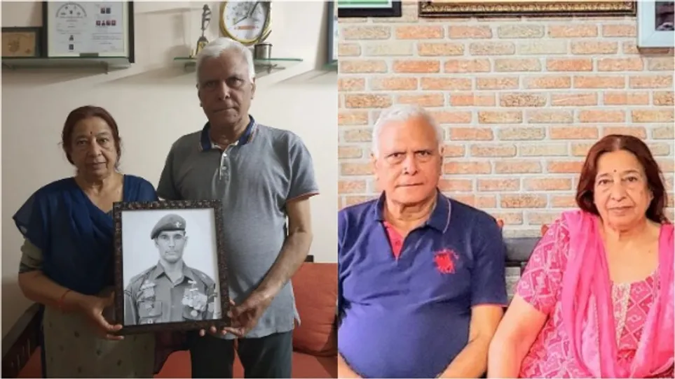 major mohit sharma parents