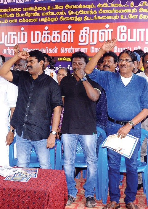 தண்ணீர் வராவிட்டால் தனிநாடு! -தமிழ்த் தலைவர்கள் கொந்தளிப்பு!