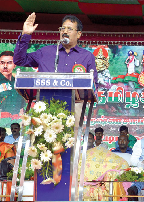 பா.ஜ.க. டைரக்ஷனில் கிருஷ்ணசாமி! பகிரங்க மிரட்டல்!