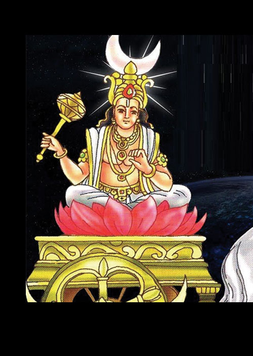சந்தோஷ வாழ்க்கைக்கு உதவும் சந்திரன்! 