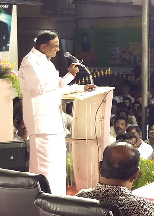 ராங்-கால் : ப.சி. மூலம் கூட்டணி சிக்னல்!