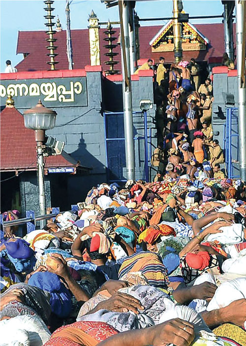 அய்யப்பன் அரசியல்! -ஓயாத சபரிமலை சர்ச்சை!