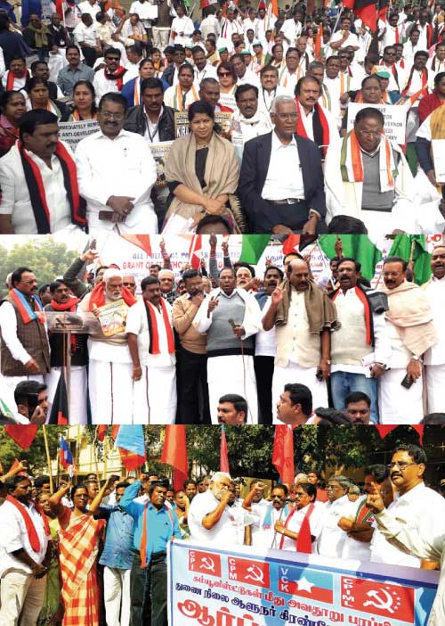கிரண்பேடியே கிளம்பு! -கொந்தளிக்கும் கட்சிகள்