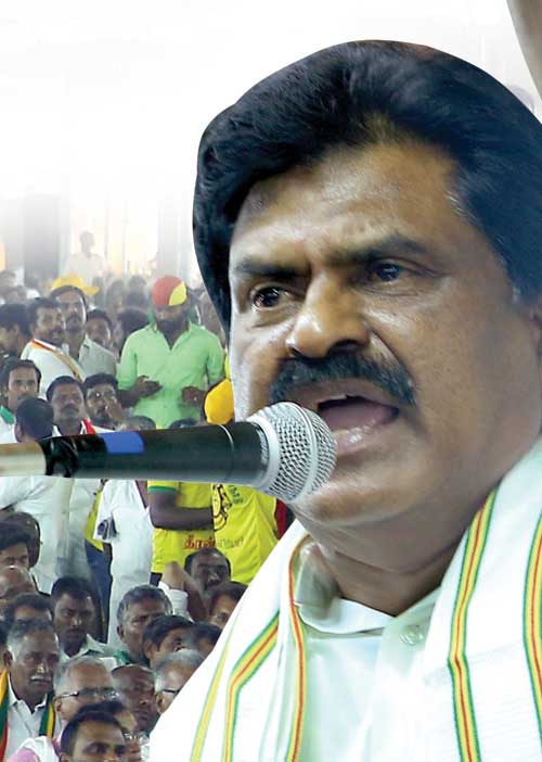 தேர்தலுக்கு ரெடி! பலம் காட்டிய கொ.ம.தே.க.!