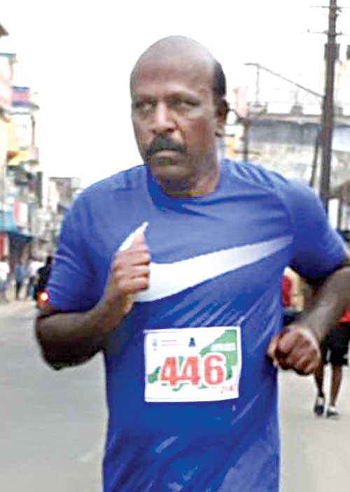 ஓர் அரசியல்வாதியின் அசராத ஓட்டம்! -100 மாரத்தான் சாதனையில் மா.சு!