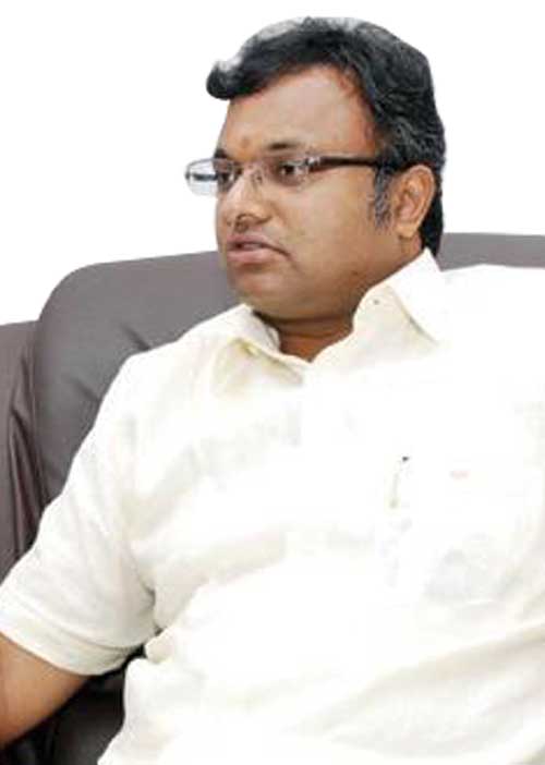 என்மீது ஒரு வழக்குக்கூட இல்லை! -அடித்துச் சொல்லும் கார்த்தி சிதம்பரம்