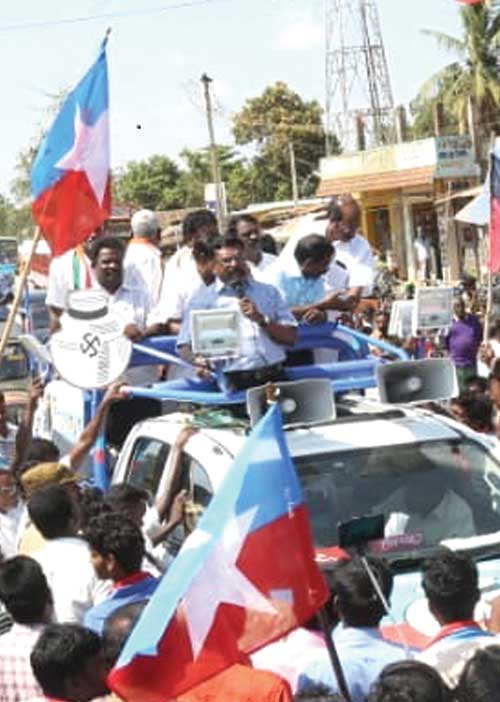 அனல் பறக்கும் களம்! அசராத திருமா! -சிதம்பரம் நிலவரம்!