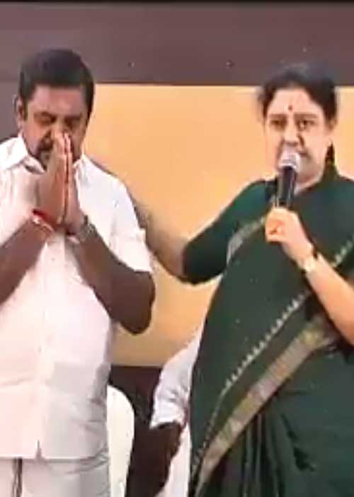 ராங்-கால் தண்ணீர்.. கண்ணீர்… சசிக்கு இ.பி.எஸ். மெசேஜ்!