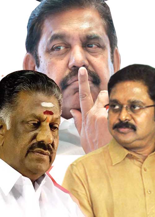 இ.பி.எஸ்.-ஓ.பி.எஸ்.-டி.டி.வி.! முக்கோண மோதல்!