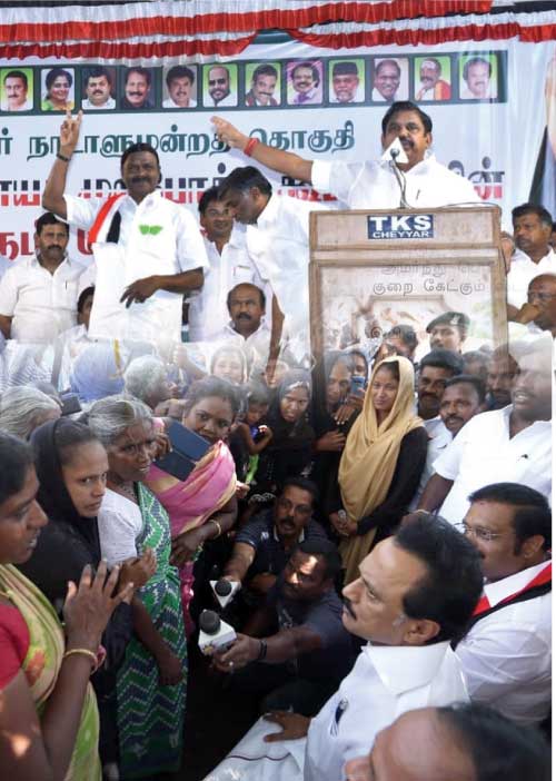 அடேங்கப்பா ஏ.சி.எஸ்.! அசராத தி.மு.க.! -வேலூர் விறுவிறுப்பு!