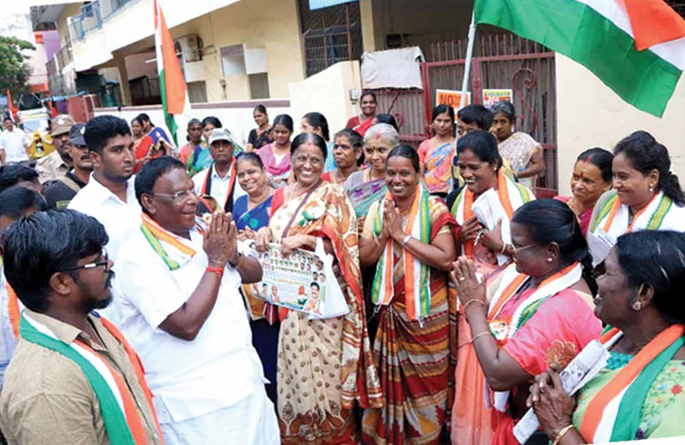 கை கொடுக்குமா காமராஜ் நகர்! -புதுச்சேரி இடைத்தேர்தல்
