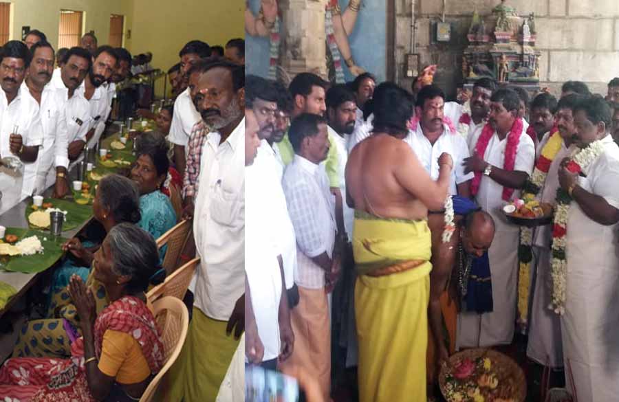 அமைச்சர் வாரிசின் அமர்க்களப் பிறந்தநாள்
