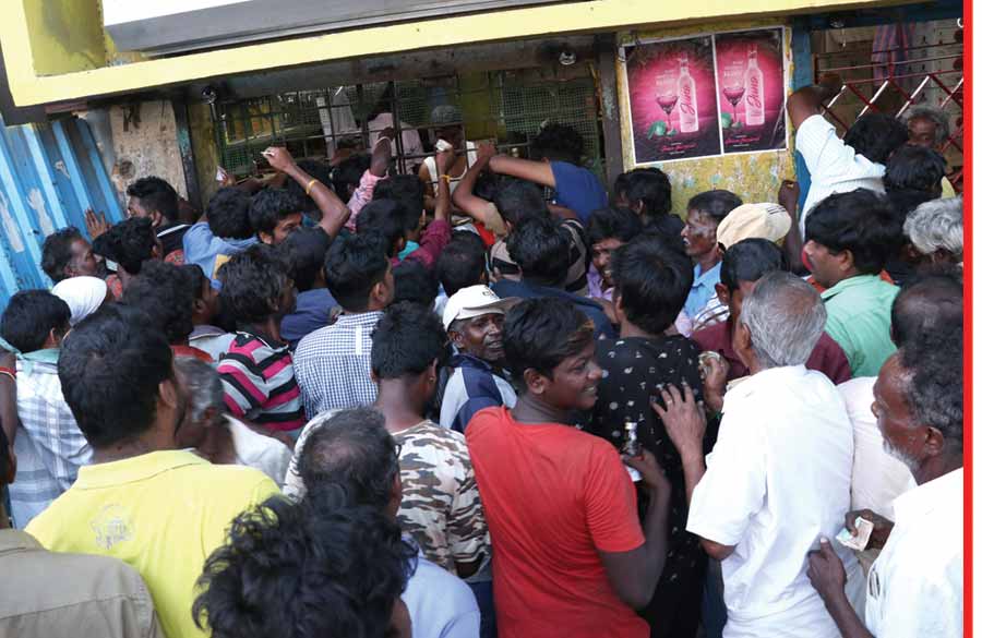 குடி’யைக் கெடுத்துட்டாங்களே! -தவிக்கும் மதுபிரியர்கள்!
